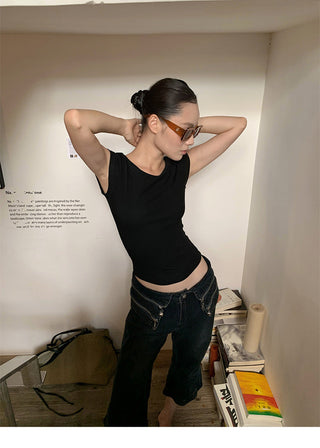 shoulder micro Tops