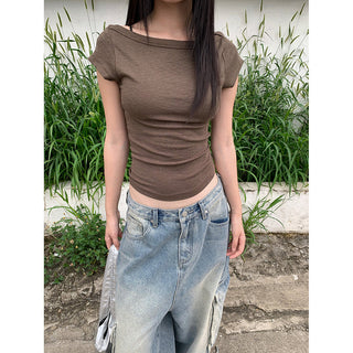 shoulder micro Tops