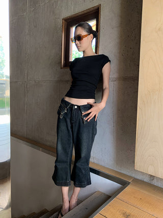 shoulder micro Tops