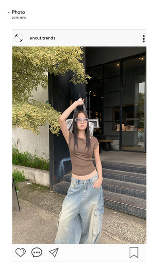 shoulder micro Tops