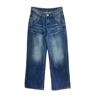 scratch pattern jeans