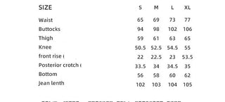scratch pattern jeans