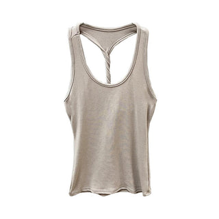 twisted back Top