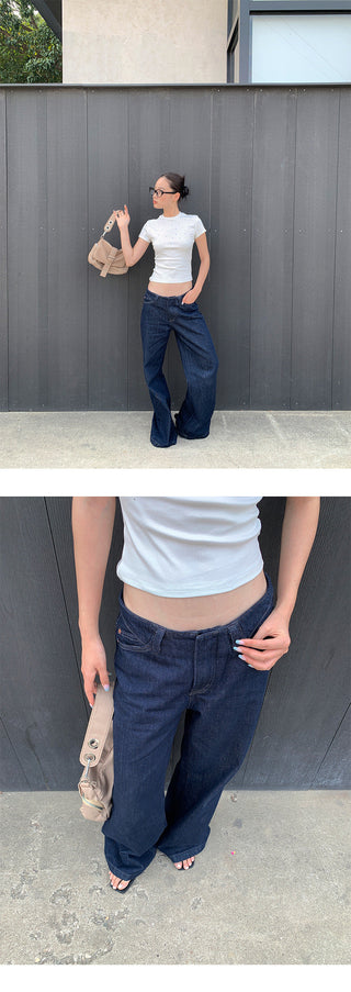low waist jeans