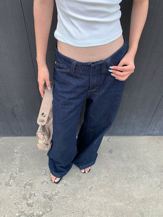 low waist jeans