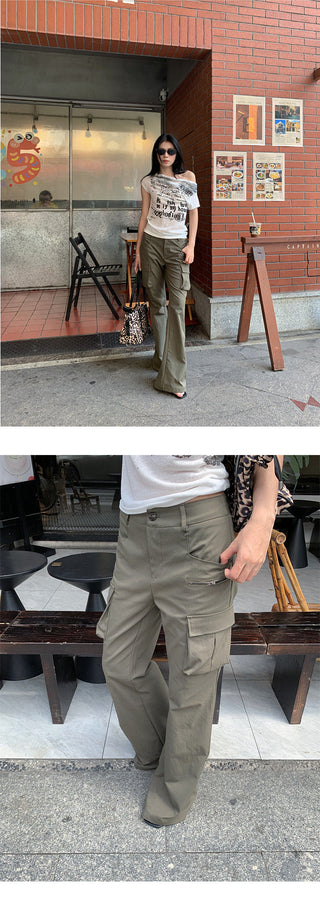 workwear bootcut pants