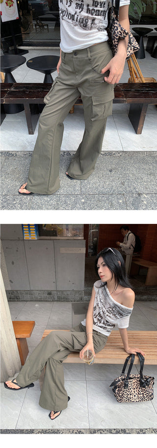 workwear bootcut pants