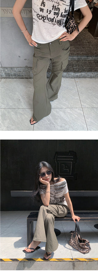 workwear bootcut pants