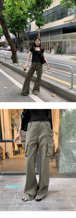 workwear bootcut pants