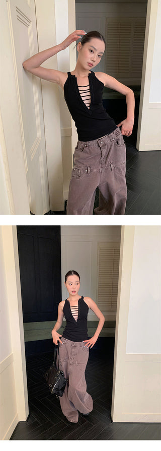 deep V camisole