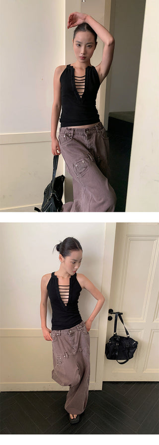 deep V camisole