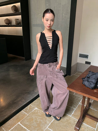 deep V camisole