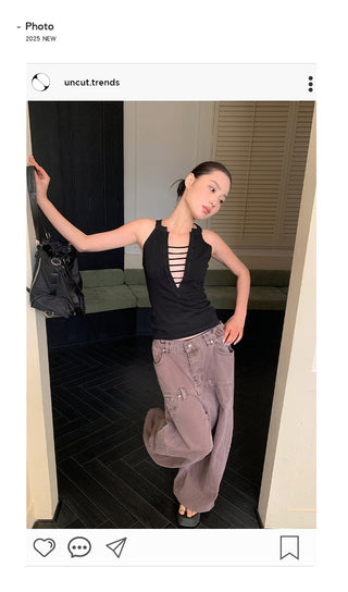 deep V camisole
