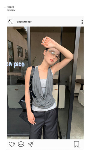 swing collar halter