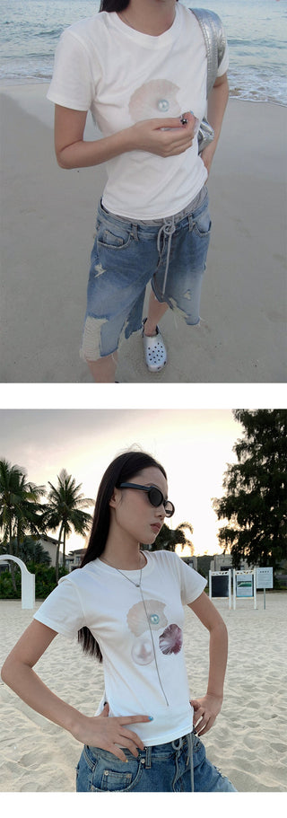 shell flower Tops