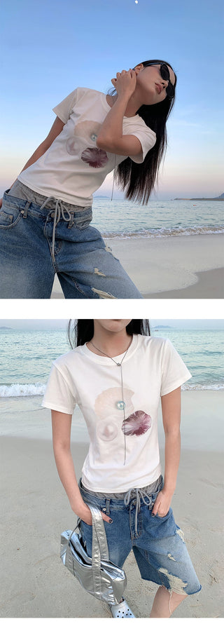 shell flower Tops