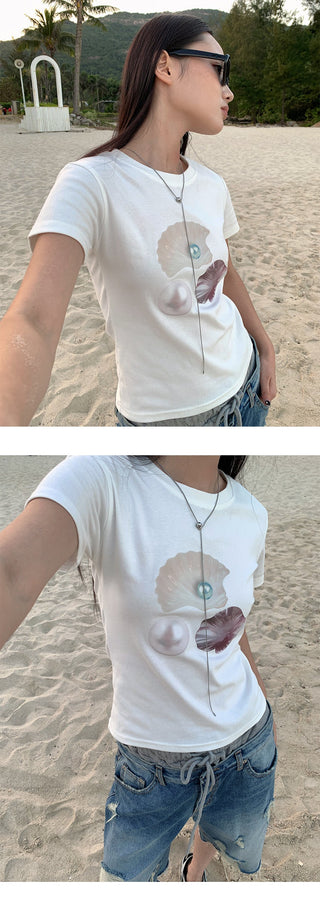shell flower Tops