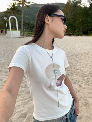 shell flower Tops