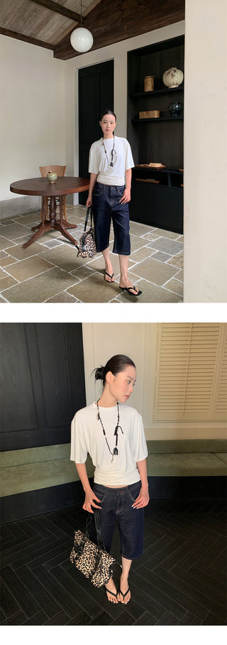 pleated loose top