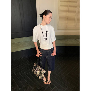 pleated loose top