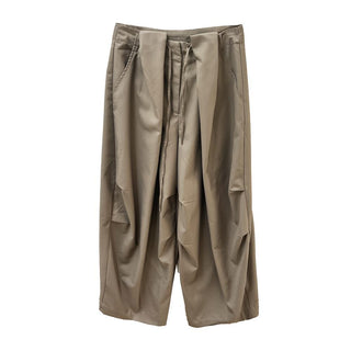 pleated wide-leg pants