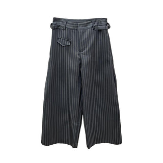 striped suit pants