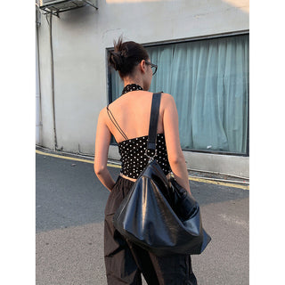 polka dot halter