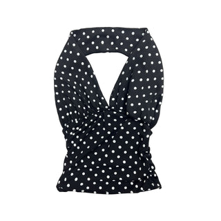 polka dot halter