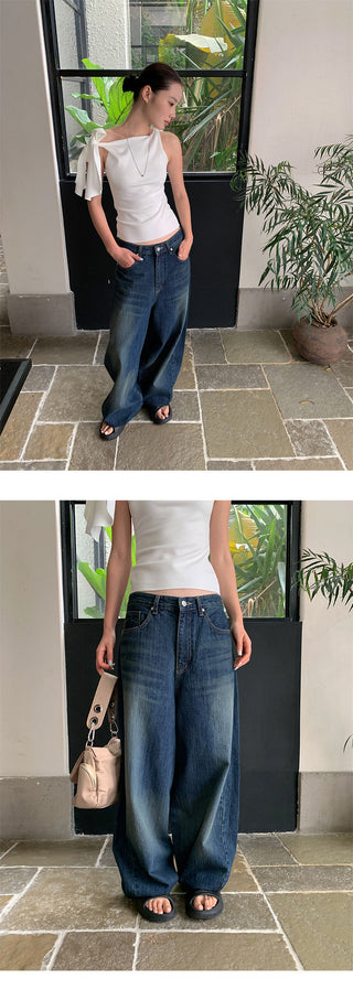 button belt jeans