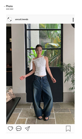 button belt jeans