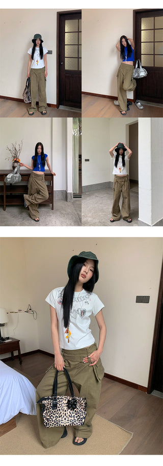 overalls wide pants