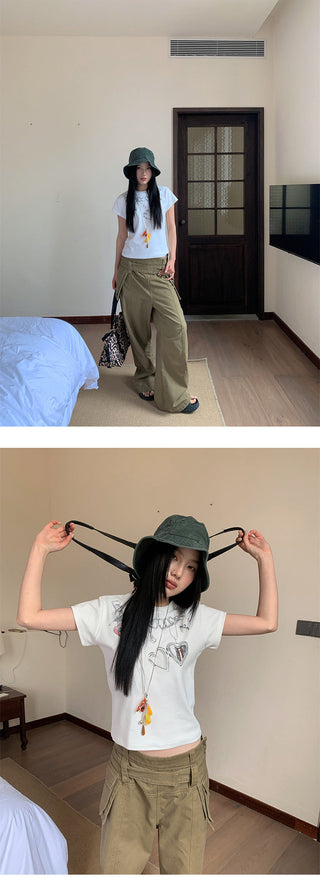 overalls wide pants