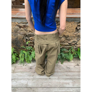 overalls wide pants