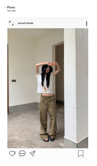 overalls wide pants