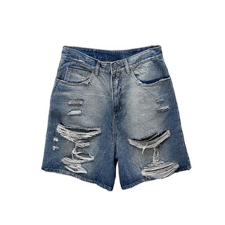 tassel ripped jeans