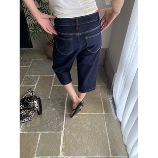 red stitch jeans