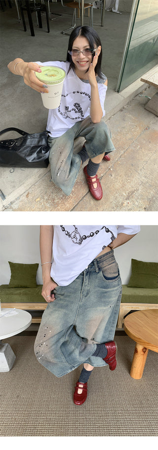 cowboy wide pants