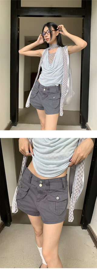 denim work shorts