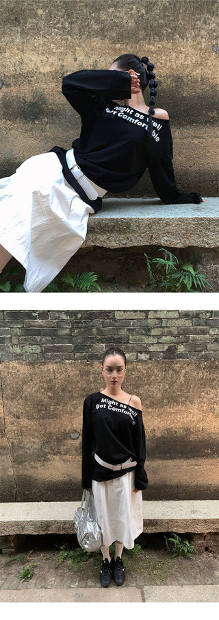 loose letter Tops