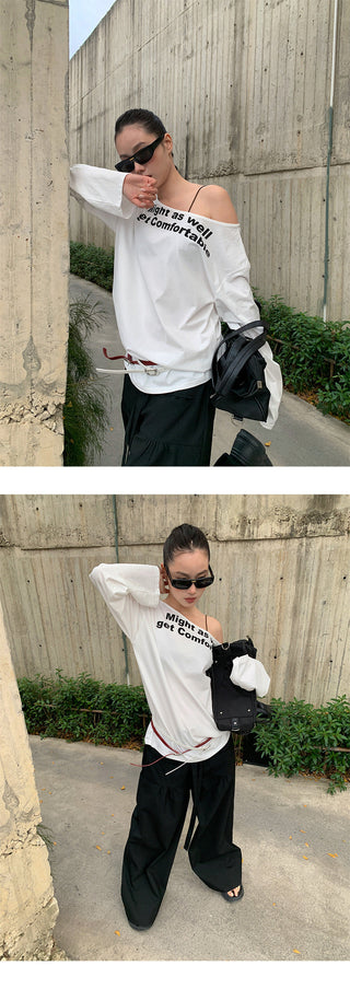 loose letter Tops