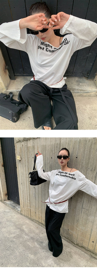 loose letter Tops