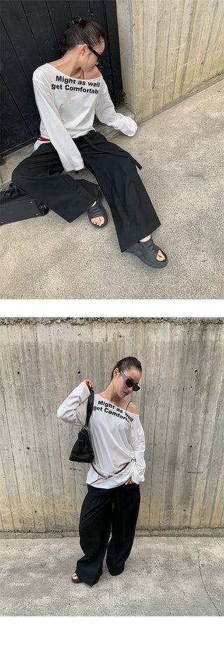 loose letter Tops