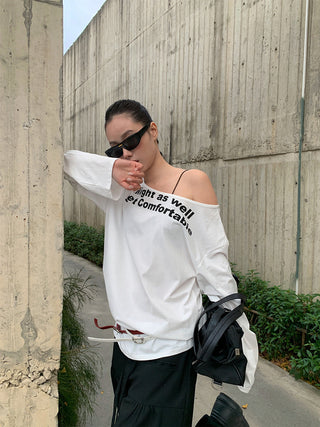 loose letter Tops