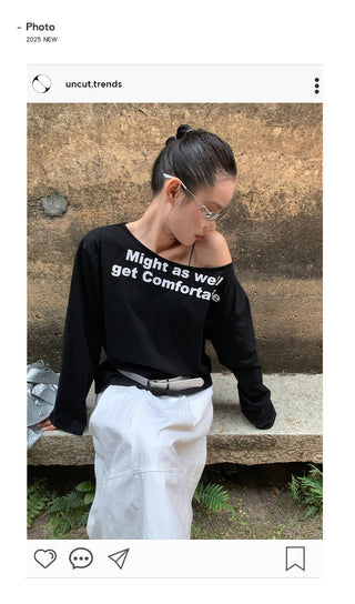 loose letter Tops