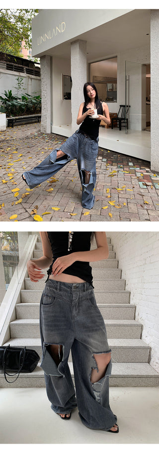 double waist jeans 01