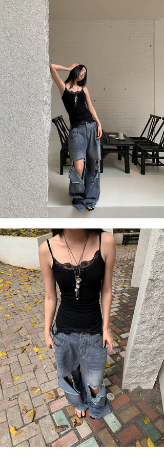 double waist jeans 01