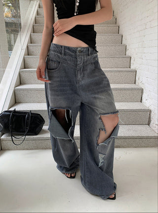 double waist jeans 01