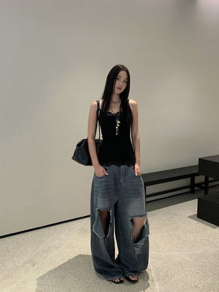 double waist jeans 01