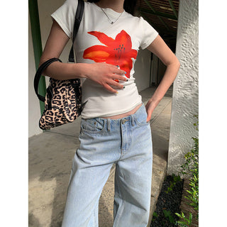 flower print Tops