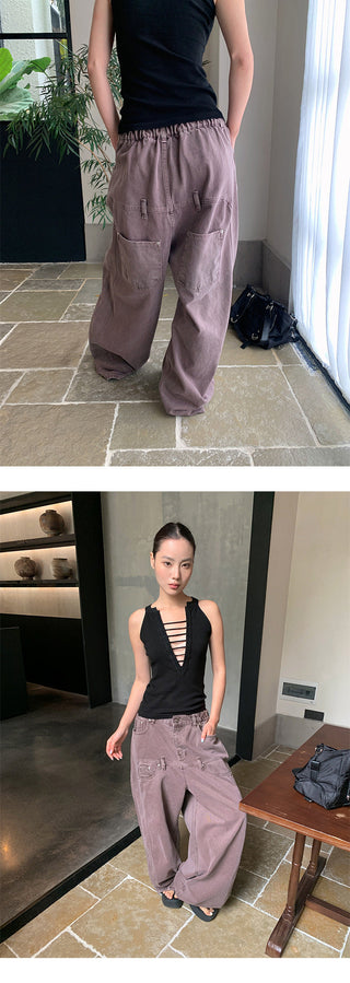 pocket overalls